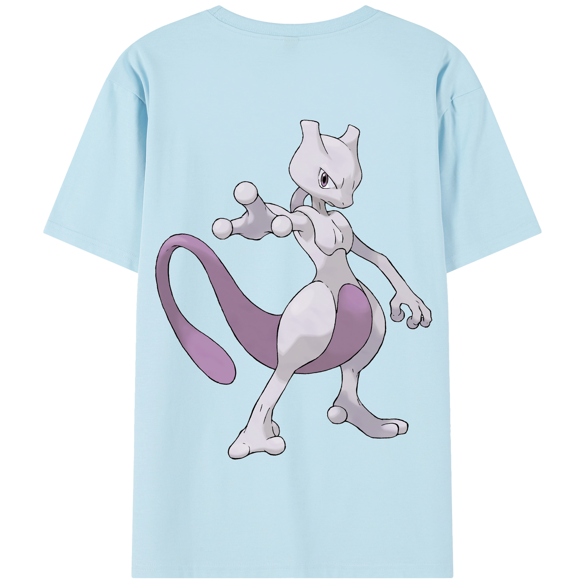 （画像用） ポケットモンスター Pokémon 綿100％半袖Tシャツ（背面プリント）